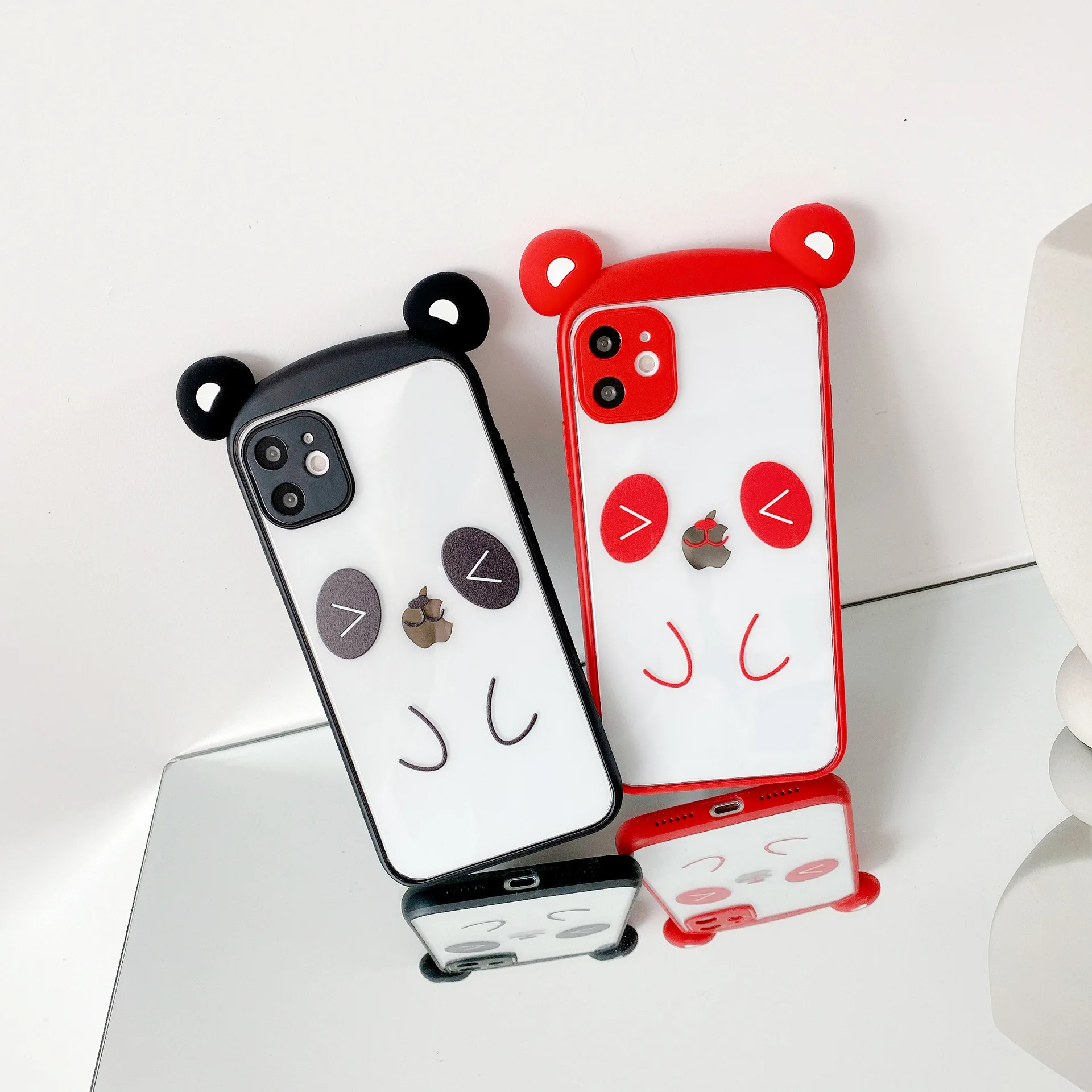 For iPhone 11 12 Pro XS Max Mini X XR 7 8 Case Soft Silicone Cute Cartoon Panda Phone Cases For iPhone 12mini Cover Funda
For iPhone 11 12 Pro XS Max Mini X XR 7 8 Case Soft Silicone Cute Cartoon Panda Phone Cases For iPhone 12mini Cover Funda