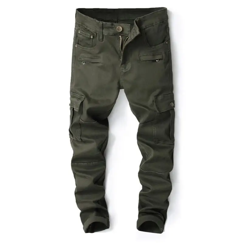 New Arrivals Men's Straight Jeans Distressed Denim Pants Winter Ripped Denim Trousers
New Arrivals Men's Straight Jeans Distressed Denim Pants Winter Ripped Denim Trousers