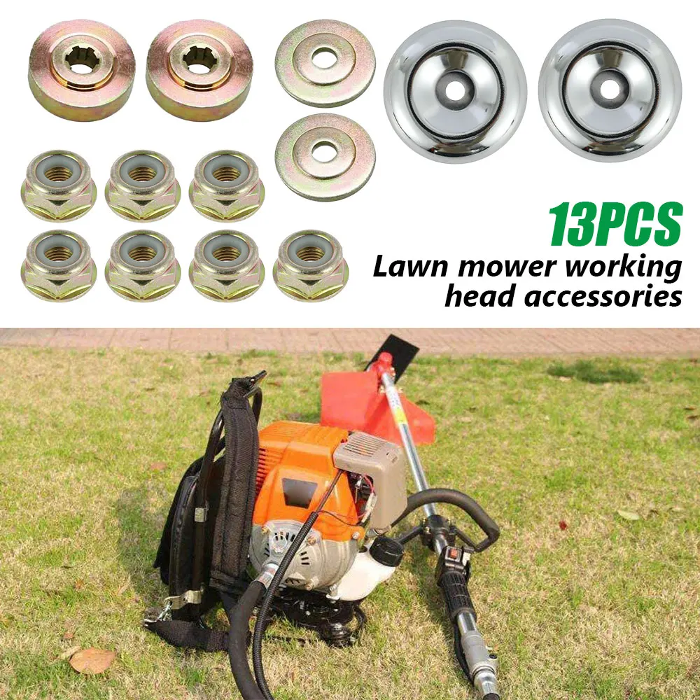 Nut Fixing Kit For Strimmer Brushcutter Replacement Metal Gearbox Blade Accessories for Lawn Mower Trimmer Brush Cutter
Nut Fixing Kit For Strimmer Brushcutter Replacement Metal Gearbox Blade Accessories for Lawn Mower Trimmer Brush Cutter