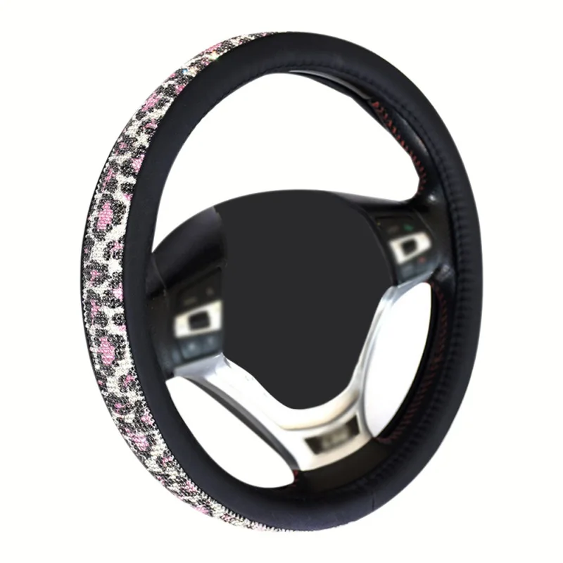 Top Car Product Accessories Full Diamond Steering Wheel Cover Crystal Inlaid Diamond Leather Handle Cover Dropship
Top Car Product Accessories Full Diamond Steering Wheel Cover Crystal Inlaid Diamond Leather Handle Cover Dropship