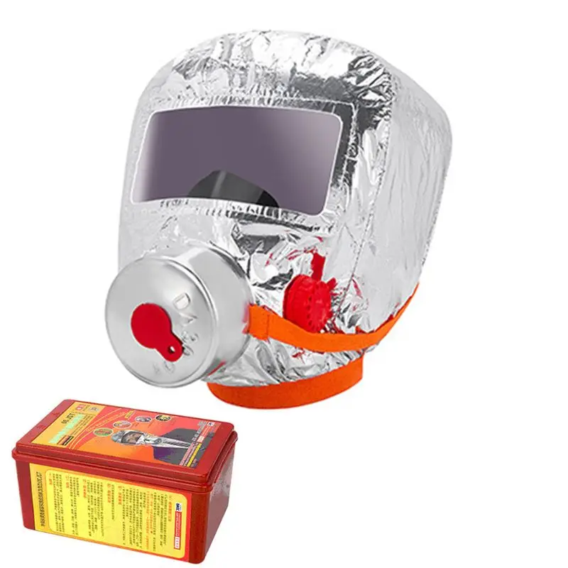 Фото Лицевая маска Fire Eacape самоспасательный респиратор противогаз дымовая Защитная