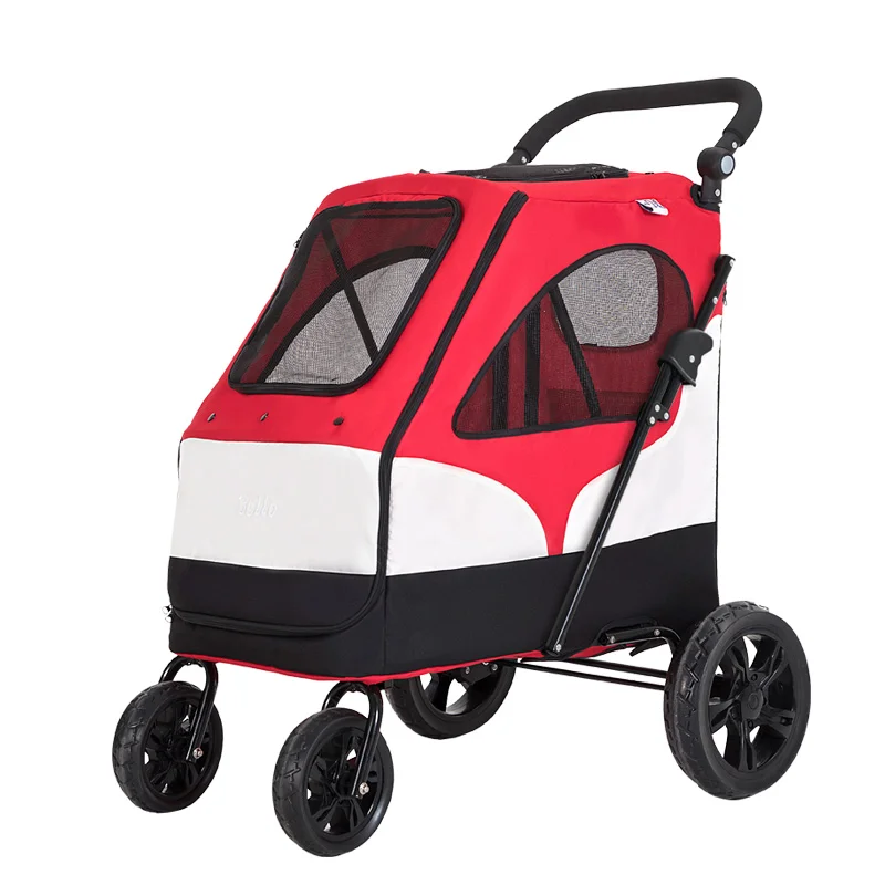 Bello large pet cart large dog dog cart folding large space load-bearing Koki for travel
Bello large pet cart large dog dog cart folding large space load-bearing Koki for travel