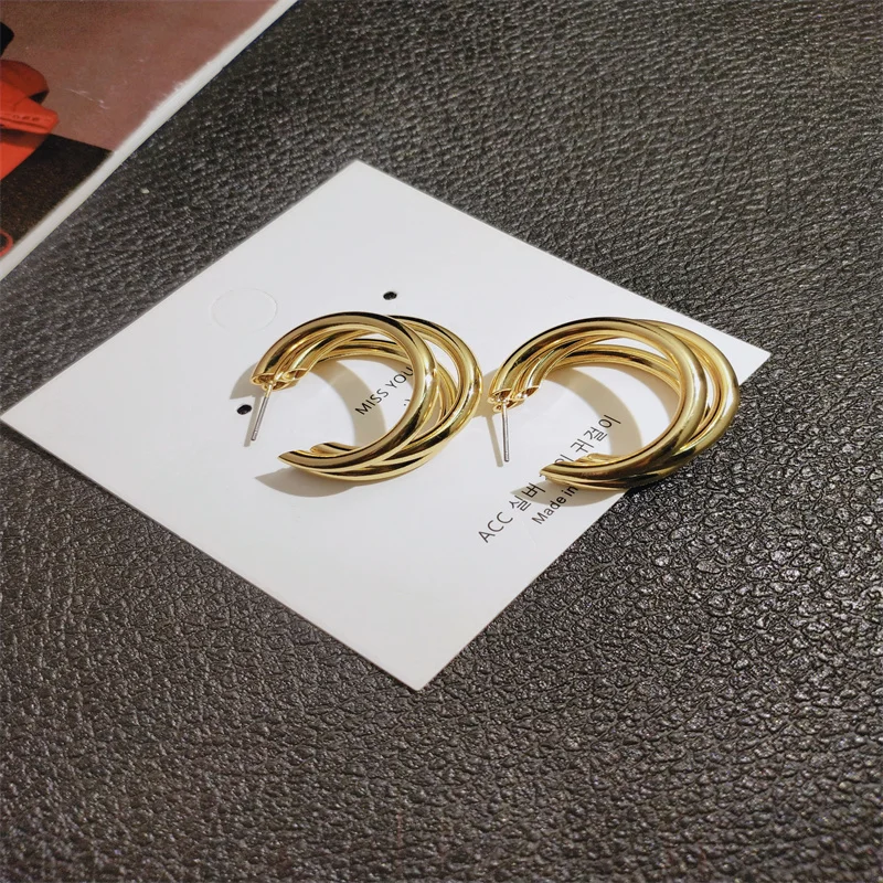 2022 New Gold Color Round Hoop Earrings For Women Multiple Trendy Round Geometric Drop Statement Earrings Fashion Party Jewelry
2022 New Gold Color Round Hoop Earrings For Women Multiple Trendy Round Geometric Drop Statement Earrings Fashion Party Jewelry
