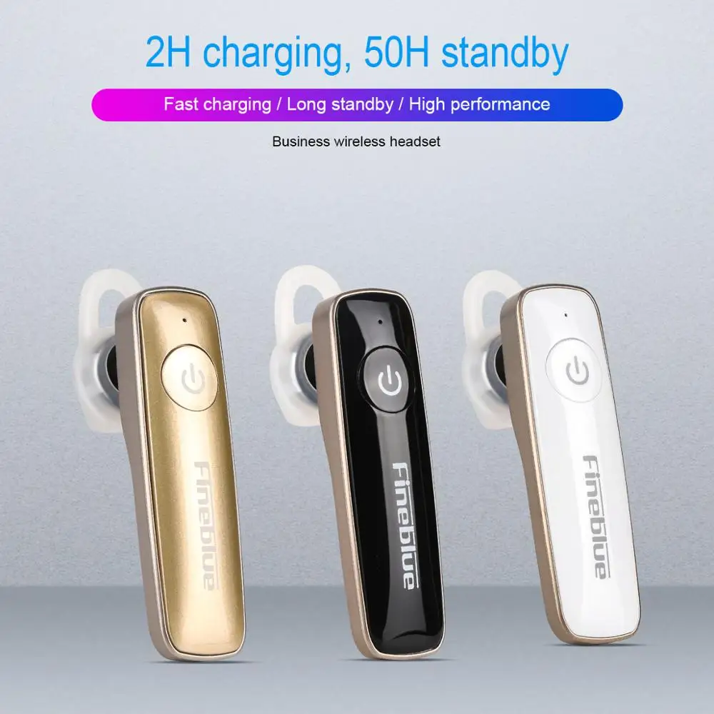 FineBlue F515 Wireless in-ear earphone Bluetooth V4.1 Headset Noise Reduction hands free Sports Earphone for smart phone NEW
FineBlue F515 Wireless in-ear earphone Bluetooth V4.1 Headset Noise Reduction hands free Sports Earphone for smart phone NEW