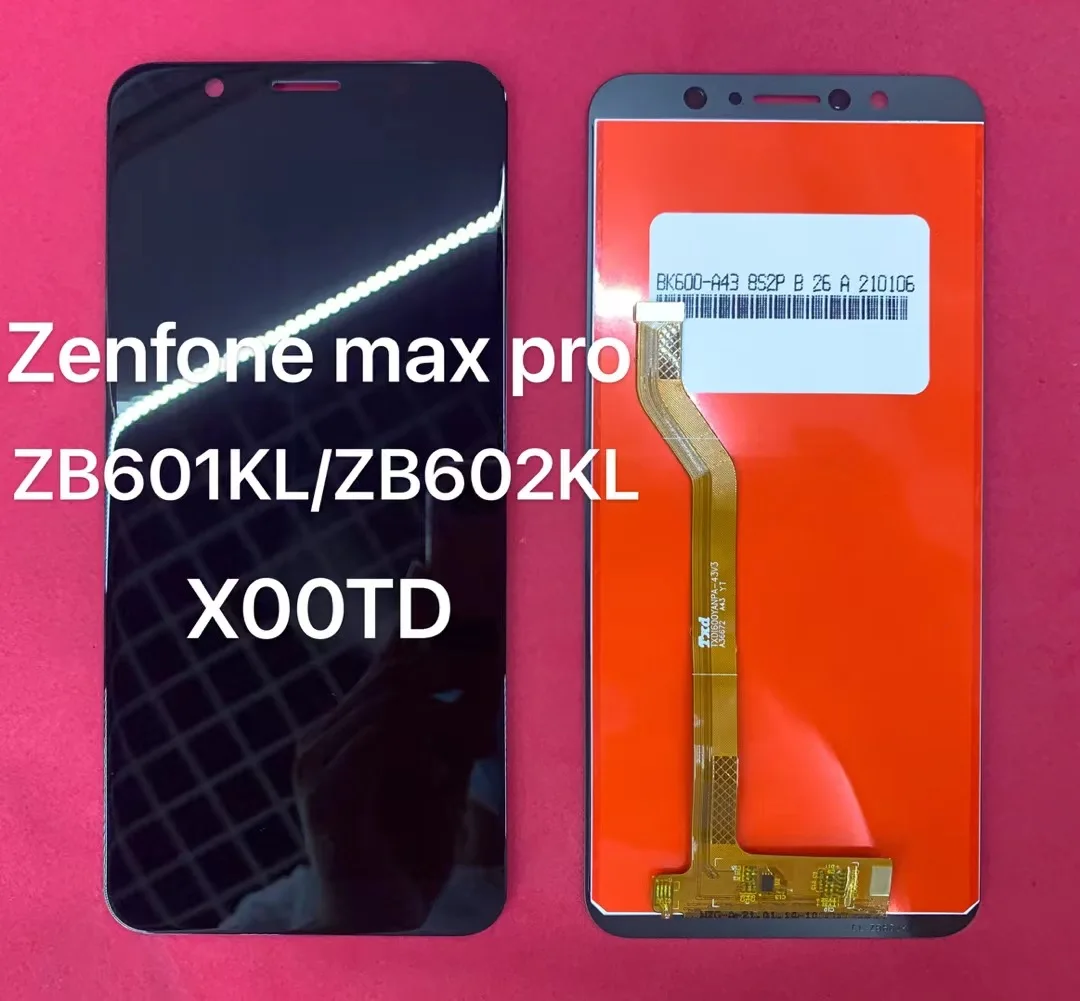 ASUS Zenfone MAX PRO X00TD ZB601KL ZB602KL Assembly LCDS Liquid Crystal Display Digitizers Touch Screen Tested Before Shipping
ASUS Zenfone MAX PRO X00TD ZB601KL ZB602KL Assembly LCDS Liquid Crystal Display Digitizers Touch Screen Tested Before Shipping