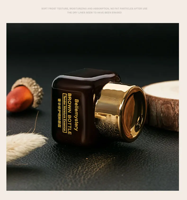 Plant Extract Eye Cream Makeup Small Brown Bottle Eye Cream Gentle Moisturizing Repair Lifting and Firming Eye Cream
Plant Extract Eye Cream Makeup Small Brown Bottle Eye Cream Gentle Moisturizing Repair Lifting and Firming Eye Cream