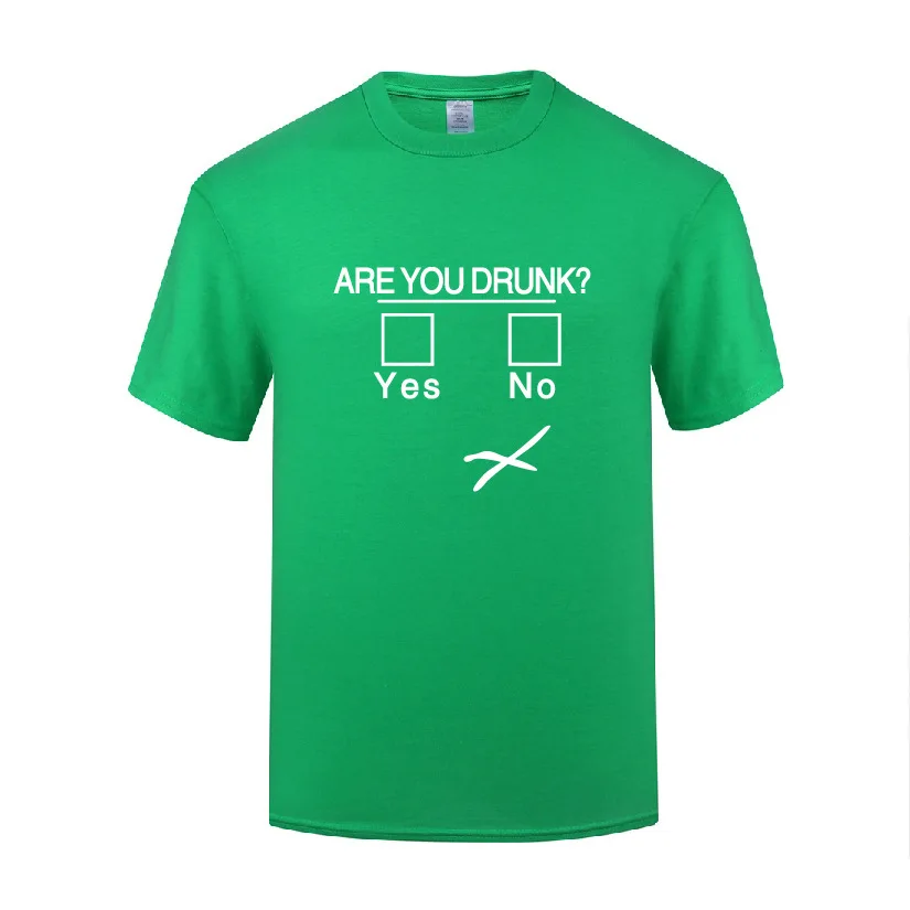 Funny Are You Drunk Cotton T Shirt Costume Men Round Neck Summer Short Sleeve Tshirts Letter Tees
Funny Are You Drunk Cotton T Shirt Costume Men Round Neck Summer Short Sleeve Tshirts Letter Tees