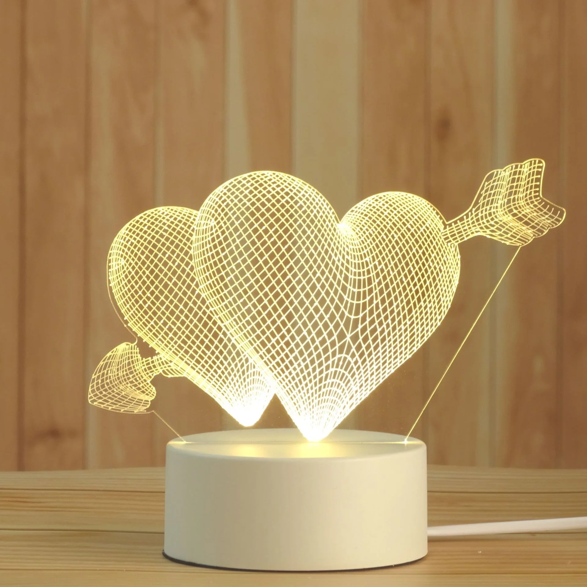 3D NightLlight Children's Bedroom Plug-in LED Desk Bedside Lamp Animation Stereo Lamp Children's Festival Gifts
3D NightLlight Children's Bedroom Plug-in LED Desk Bedside Lamp Animation Stereo Lamp Children's Festival Gifts