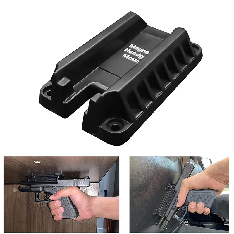 Military Gun Magnetic Stand Tactical Magnetic Gun Holder Quick Pull Gun Magnet Suitable for Flat Top Pistol Hidden Stand Hunting
Military Gun Magnetic Stand Tactical Magnetic Gun Holder Quick Pull Gun Magnet Suitable for Flat Top Pistol Hidden Stand Hunting