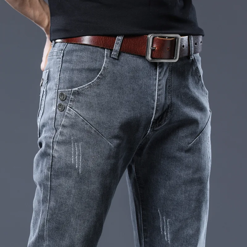 Мужские джинсы брюки Slim Fit 2021 модные джинсовые брюки для мальчиков маленькие ноги рваные укороченные джинсы тонкие мужские социальные мужс...
Мужские джинсы брюки Slim Fit 2021 модные джинсовые брюки для мальчиков маленькие ноги рваные укороченные джинсы тонкие мужские социальные мужс...