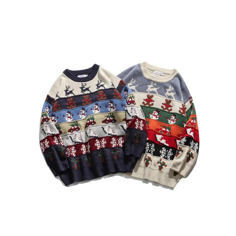 Couples Wear Harajuku Teen Retro Loose-fitting Sweaters Men's and Women's 2020 New Autumn Knitwear Tide
Couples Wear Harajuku Teen Retro Loose-fitting Sweaters Men's and Women's 2020 New Autumn Knitwear Tide