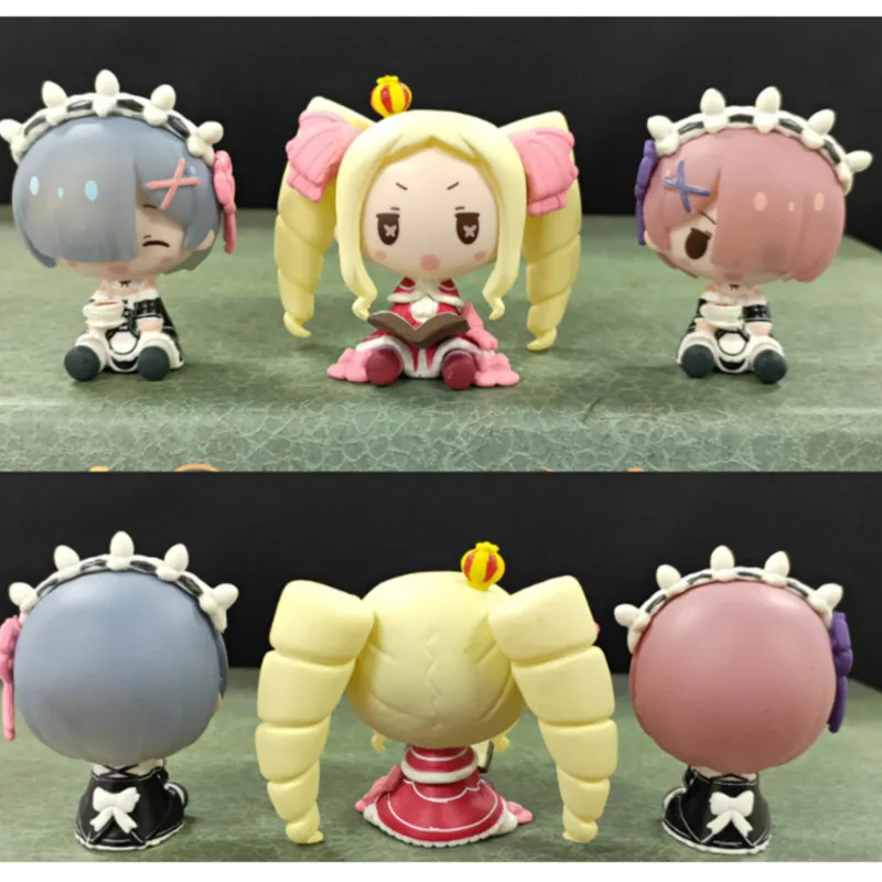7pcs 5.5cm Anime Re:Life In A Different World From Zero Ram Rem Emilia Beatrice Action Figure PVC Collection Model Dolls Toys
7pcs 5.5cm Anime Re:Life In A Different World From Zero Ram Rem Emilia Beatrice Action Figure PVC Collection Model Dolls Toys