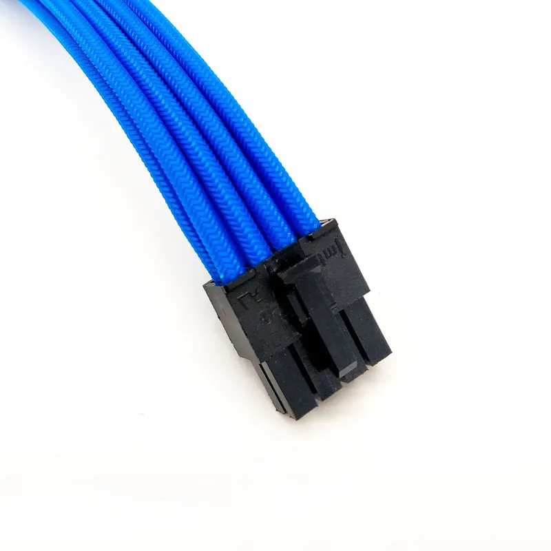 Фото Синие удлинительные кабели питания штырь гнездо используются для 24PIN