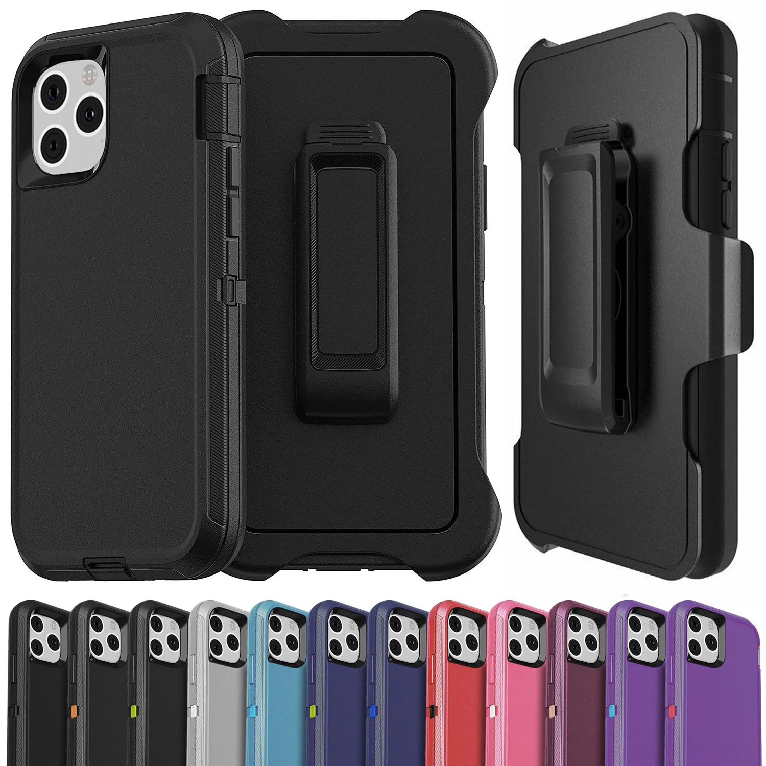 Гибридный противоударный чехол для iPhone 12 Pro Max X XS XR 6 6s 7 8 Plus 5 5s SE2020 11 Max|Бамперы| |