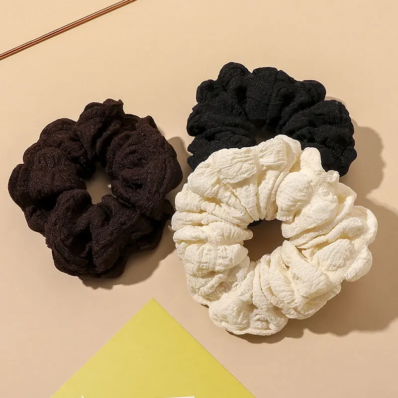 Pleated Scrunchies Soft Fabric Hair Rope Large Intestine Hair Ring Ponytail Holder Elastic Hairbands Simple Hair Accessories
Pleated Scrunchies Soft Fabric Hair Rope Large Intestine Hair Ring Ponytail Holder Elastic Hairbands Simple Hair Accessories