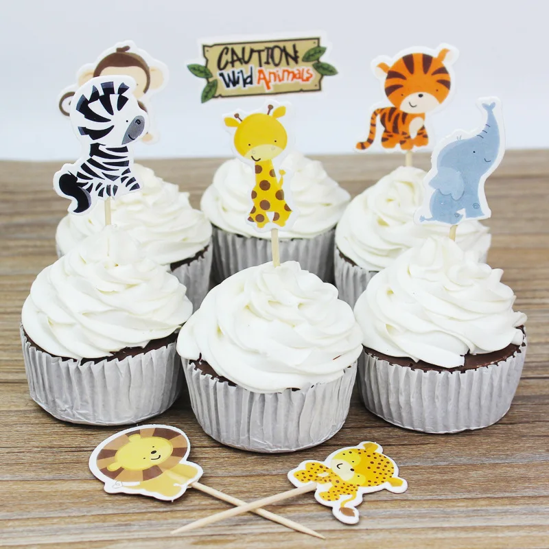 Dinosaur Decorations Children's Theme Birthday Party Cake Paper Insert Card Animal Topper Elephant Lion Monkey Baking Supplies
Dinosaur Decorations Children's Theme Birthday Party Cake Paper Insert Card Animal Topper Elephant Lion Monkey Baking Supplies
