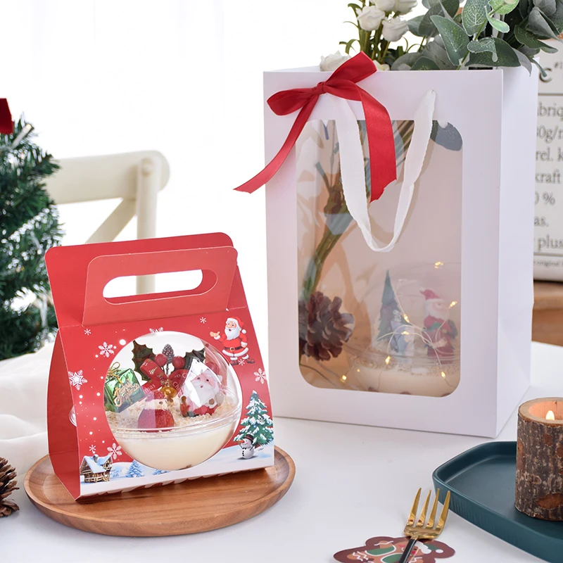 10pcs High quality transparent PET plastic cake box round ball tiramisu mousse dessert box DIY baking cookies candy gift box
10pcs High quality transparent PET plastic cake box round ball tiramisu mousse dessert box DIY baking cookies candy gift box