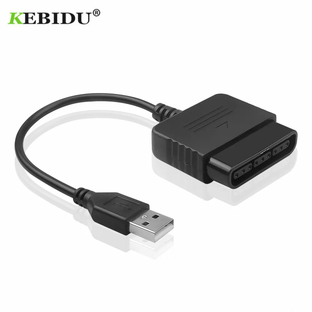 Адаптер KEBIDU для игрового контроллера USB конвертер без драйвера Sony PS1 PS2 Play Station 2