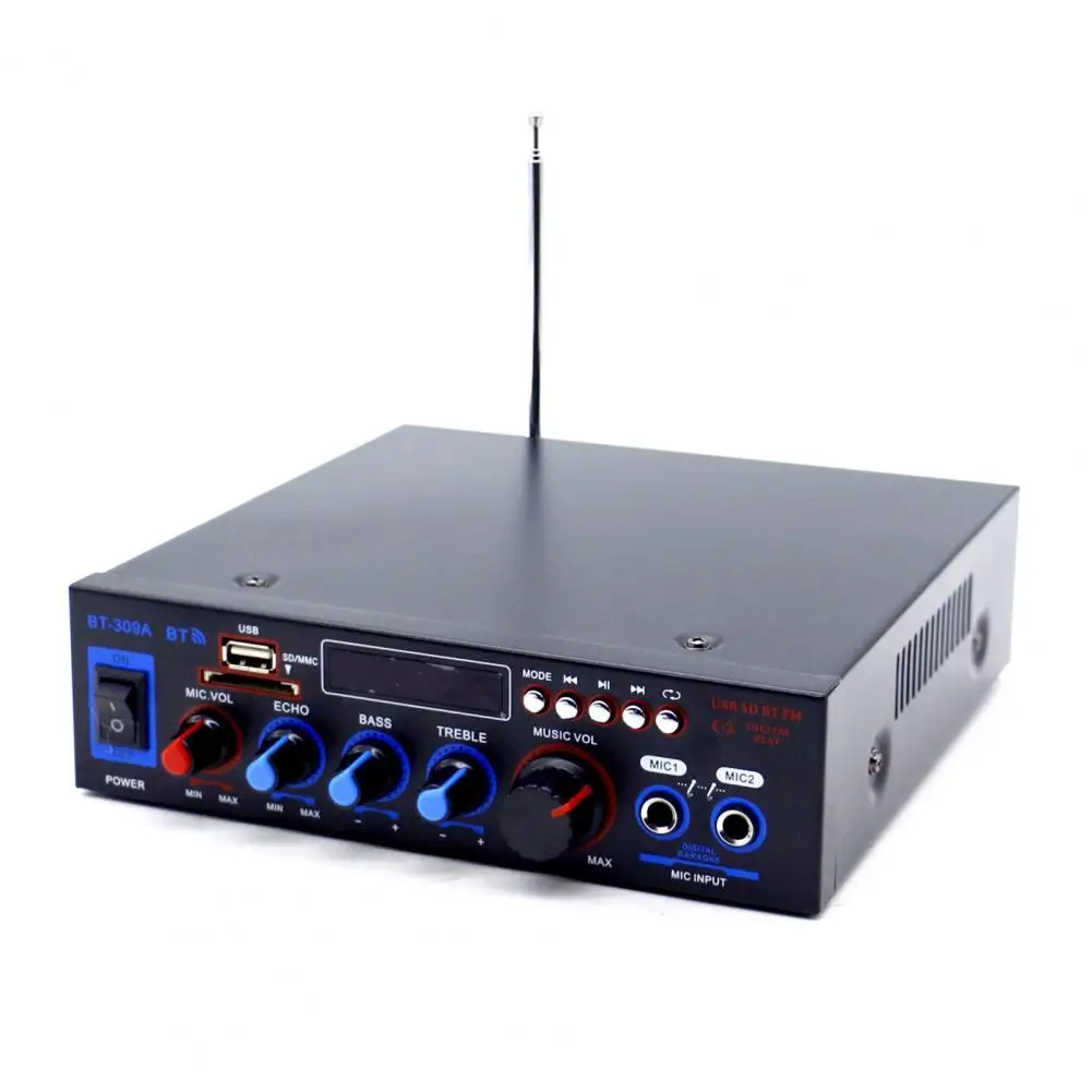 Новый стереоусилитель с ЖК-подсветкой, 2,0 каналов, 12 В/220 В, Bluetooth 5,0, 800 Вт, усилитель мощности с дистанционным управлением для автомобиля
Новый стереоусилитель с ЖК-подсветкой, 2,0 каналов, 12 В/220 В, Bluetooth 5,0, 800 Вт, усилитель мощности с дистанционным управлением для автомобиля