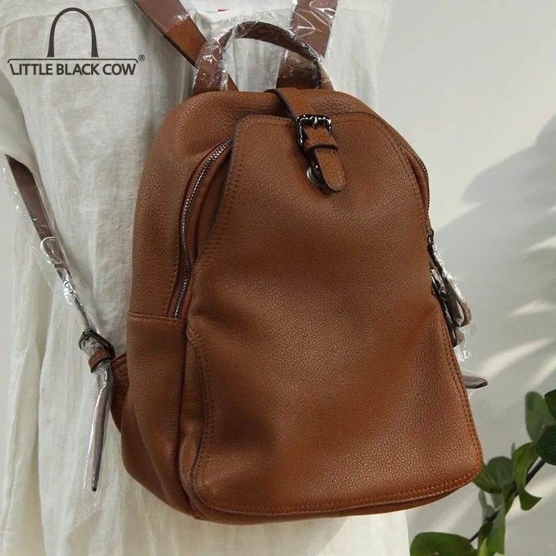 Women Softshell Cowhide Genuine Leather Backpack Teenager Girls Book Packing School Bags Outside Big Capacity Travel Bag Mochila
Women Softshell Cowhide Genuine Leather Backpack Teenager Girls Book Packing School Bags Outside Big Capacity Travel Bag Mochila