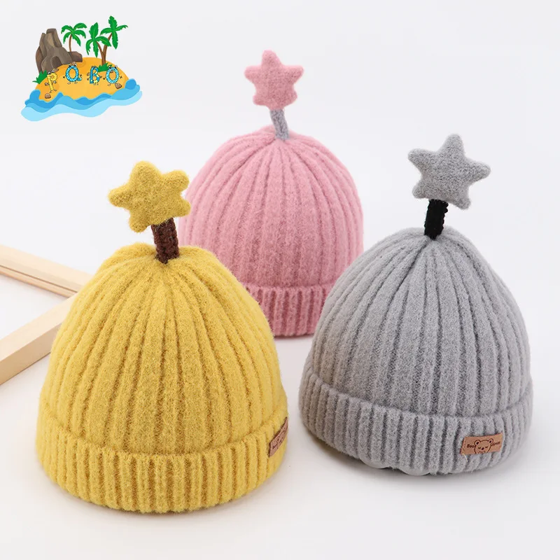 Autumn and winter new baby hat pure cotton baby wool hat 3 months - 2 years old boy and girl Baby Hat
Autumn and winter new baby hat pure cotton baby wool hat 3 months - 2 years old boy and girl Baby Hat