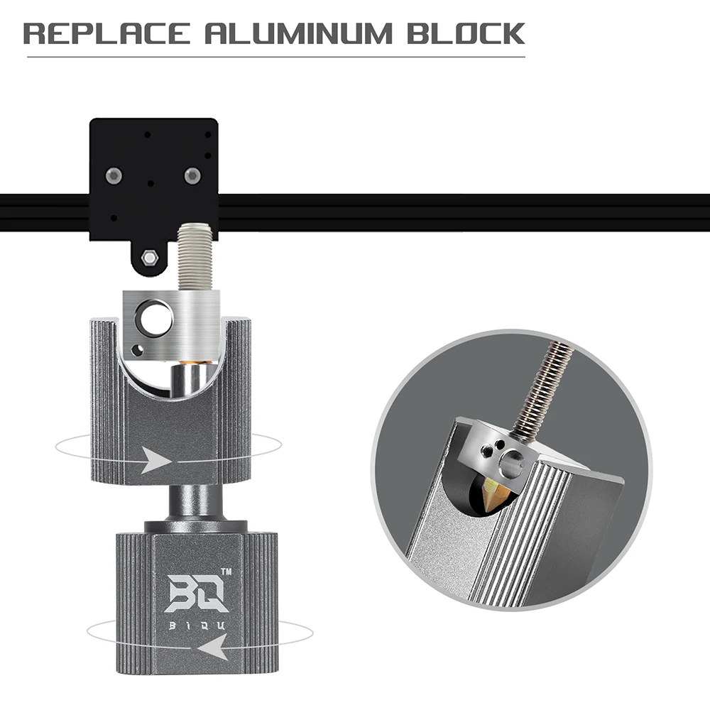 BIQU CRAB Ratchet Wrench 3D Nozzle Change Tool Multi-function Wrench 3D Printer Parts For E3D V6 Volcano MK8 MK9 Nozzle Block
BIQU CRAB Ratchet Wrench 3D Nozzle Change Tool Multi-function Wrench 3D Printer Parts For E3D V6 Volcano MK8 MK9 Nozzle Block