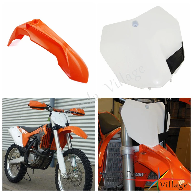 Orange White Motocross Plastic Front Fender Mudguard Front Number Plate Custom for SXF XC XCW EXC EXCF 250 300 450 2013-2015
Orange White Motocross Plastic Front Fender Mudguard Front Number Plate Custom for SXF XC XCW EXC EXCF 250 300 450 2013-2015