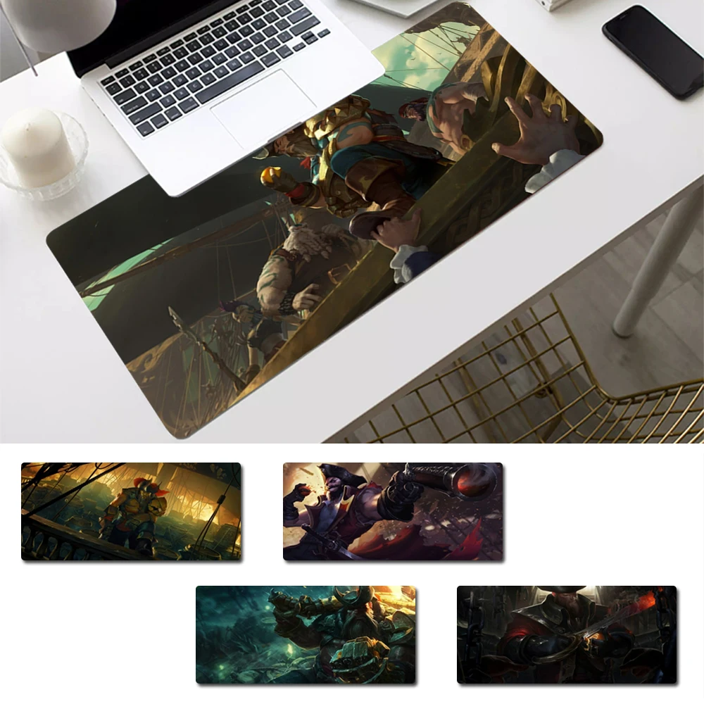 30x60cm League of Legends Gangplank Gaming Mouse Pad Laptop PC Computer MausePad Desk Mat For Big Gaming Mouse Mat For Overwatch
30x60cm League of Legends Gangplank Gaming Mouse Pad Laptop PC Computer MausePad Desk Mat For Big Gaming Mouse Mat For Overwatch