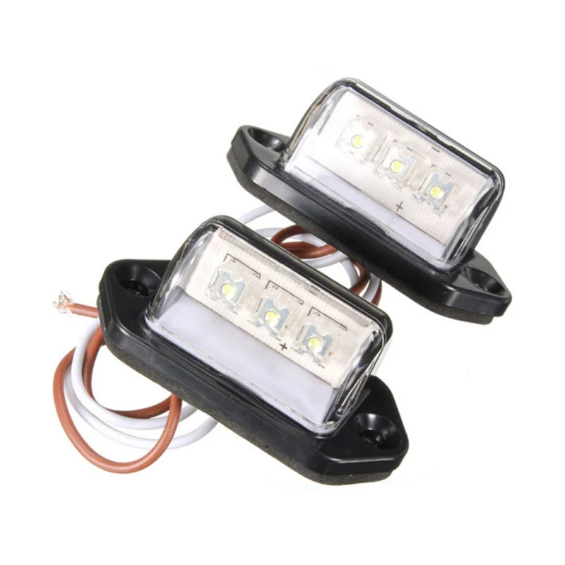 LEDCar License Plate Light Side Light Signal Tail Light Energy Saving Brightness Edge Light For Trailer Truck Auto
LEDCar License Plate Light Side Light Signal Tail Light Energy Saving Brightness Edge Light For Trailer Truck Auto