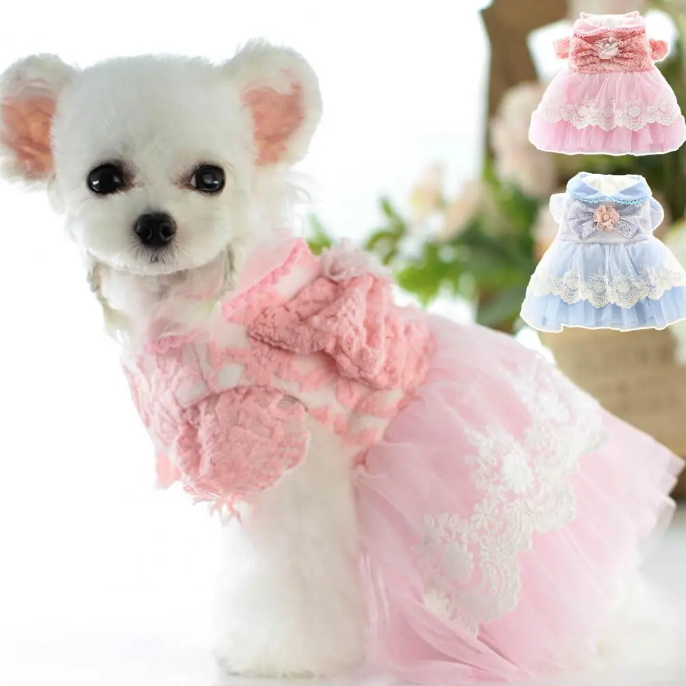 Pet Dog Lace Tullle Dress Clothes for Small Tactic Dogs Party Birthday Wedding Pretty Soft Texture Dress Puppy Skirt Pet Clothes
Pet Dog Lace Tullle Dress Clothes for Small Tactic Dogs Party Birthday Wedding Pretty Soft Texture Dress Puppy Skirt Pet Clothes