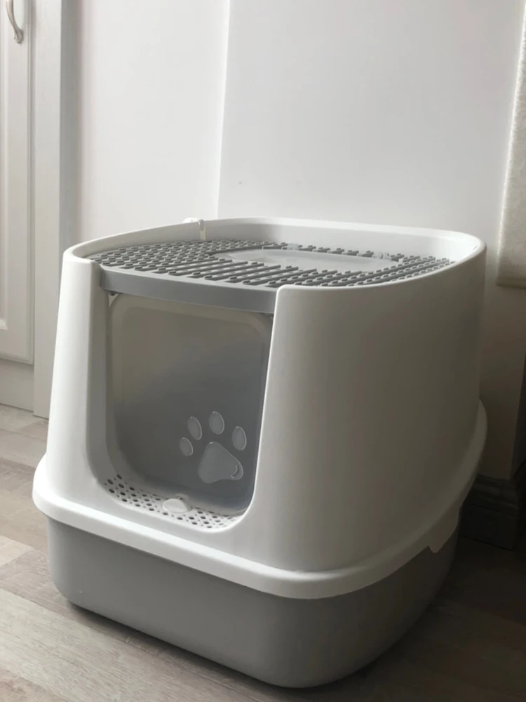 Enclosure Cat Litter Box Mat High Big Large Cat Litter Box Pet Toilet Litter Plastic Box Cat Litter Scoop Cat Bedpans BG50BC
Enclosure Cat Litter Box Mat High Big Large Cat Litter Box Pet Toilet Litter Plastic Box Cat Litter Scoop Cat Bedpans BG50BC