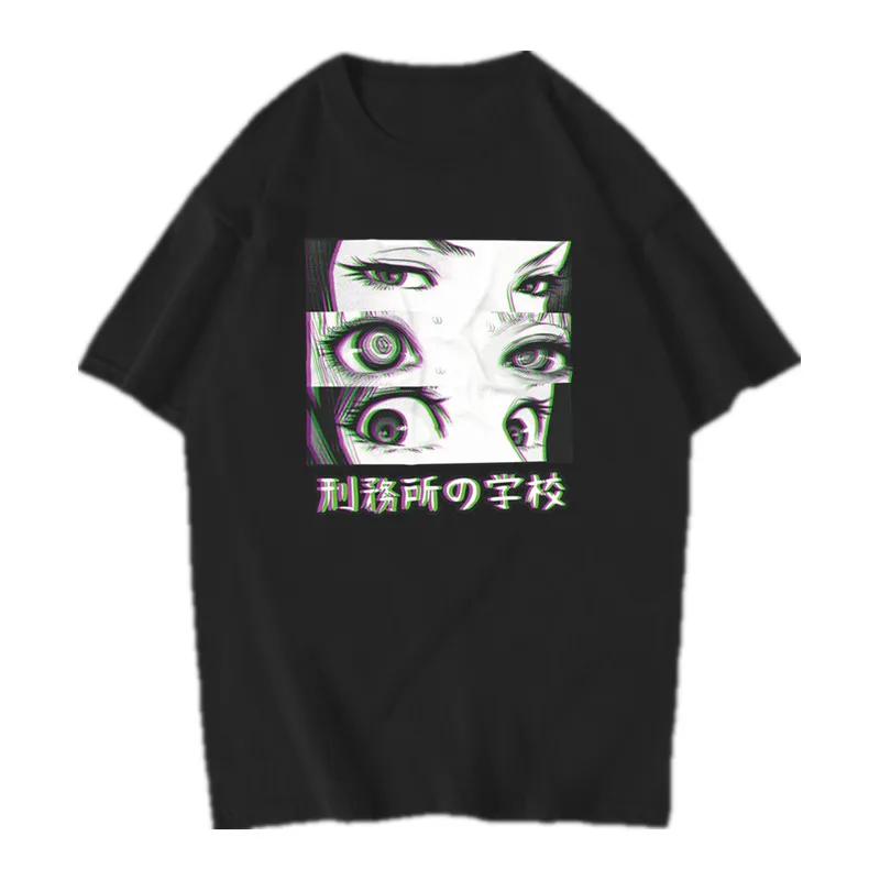 Fashion Loose Summer Women Tops Are You Afraid of The Dark Japanese Casual T-Shirt Harajuku Dark Anime Print T-Shirt
Fashion Loose Summer Women Tops Are You Afraid of The Dark Japanese Casual T-Shirt Harajuku Dark Anime Print T-Shirt