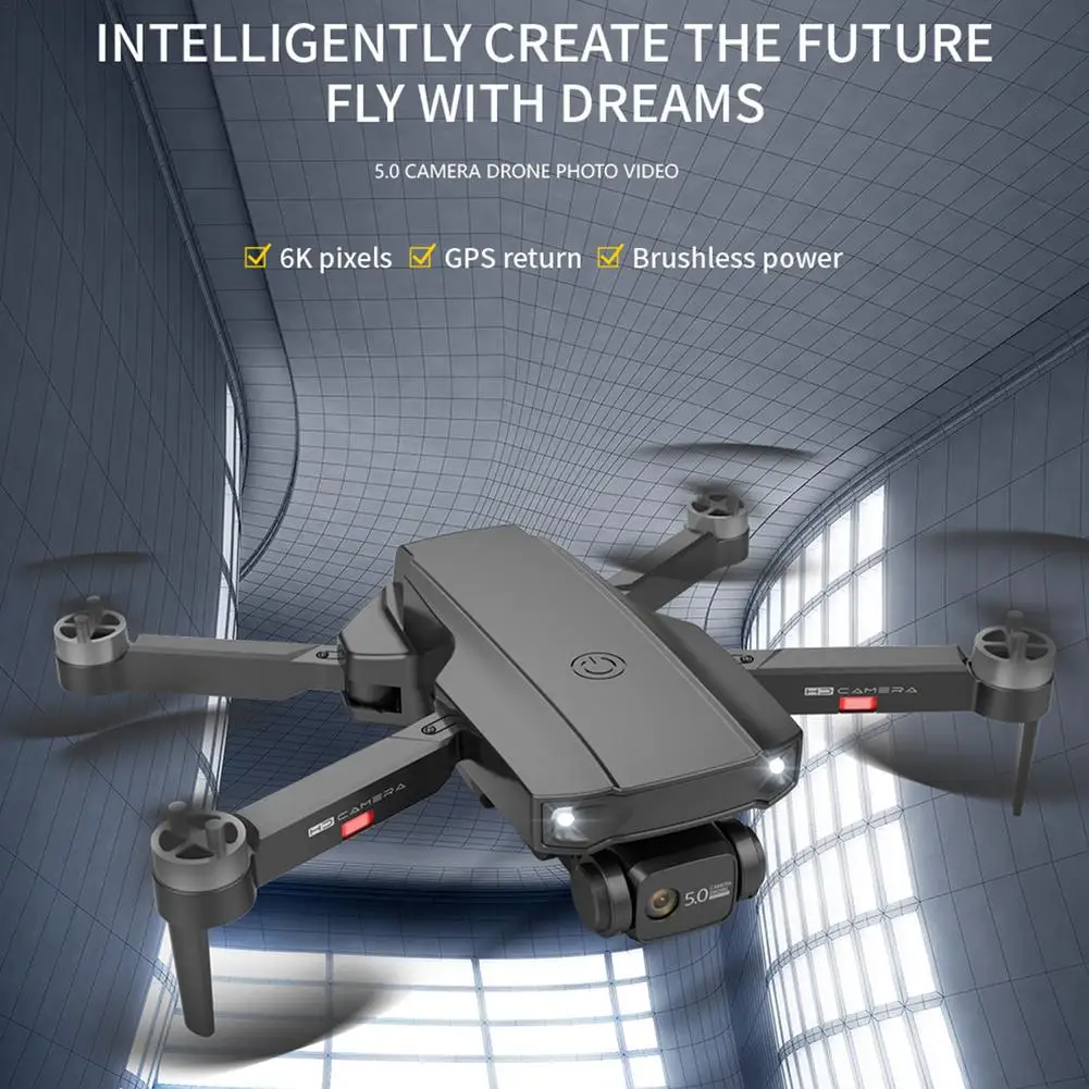 HJ188 Professional RC Drone 6K Dual Camera GPS 5G FPV 28min Flight Time Brushless Motor Four-Axis Folding RC Quadcopter UAV
HJ188 Professional RC Drone 6K Dual Camera GPS 5G FPV 28min Flight Time Brushless Motor Four-Axis Folding RC Quadcopter UAV