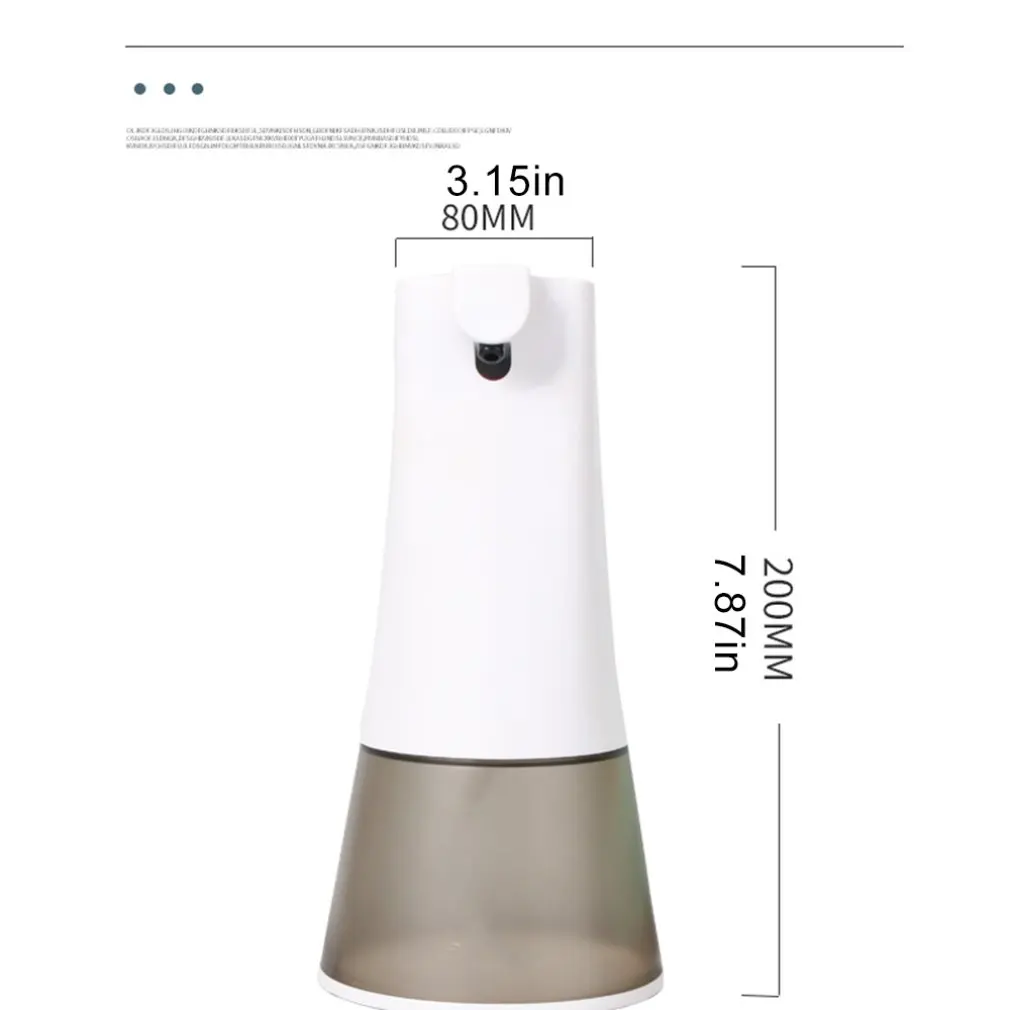 Fully automatic foam washing mobile phone intelligent induction bacteriostatic soap dispenser USB rechargeable hand sanitizer
Fully automatic foam washing mobile phone intelligent induction bacteriostatic soap dispenser USB rechargeable hand sanitizer