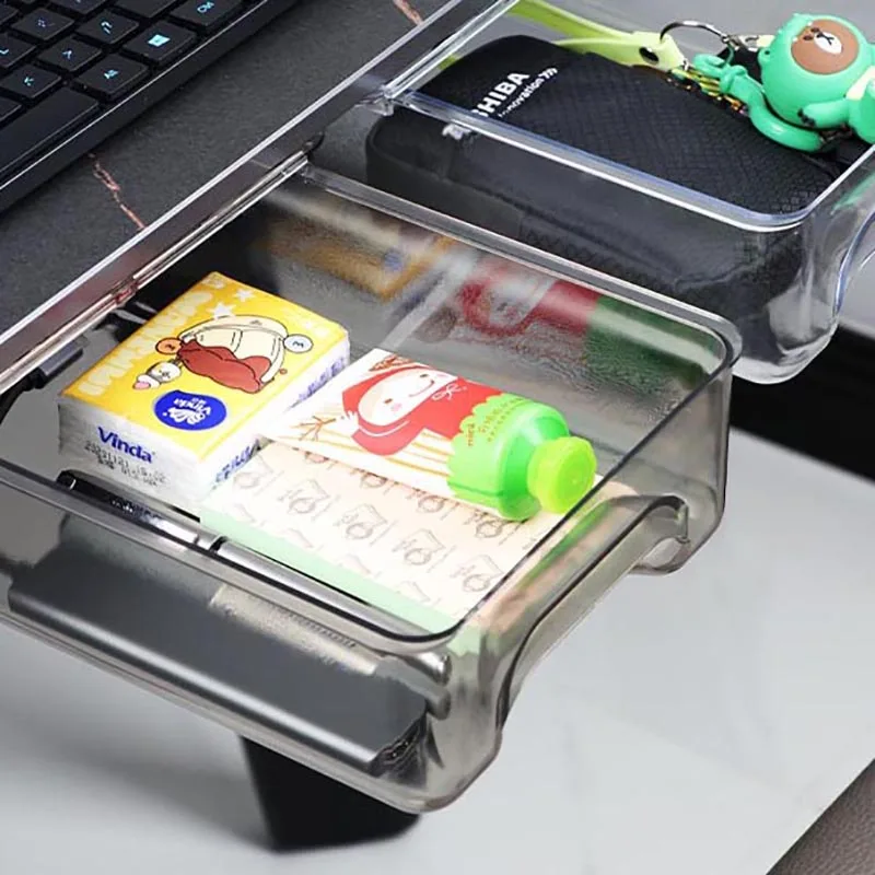 Under Desk Hidden Storage Drawer Self-Adhesive Drawer Storage Box Cosmetic Storage Box Stationery Case Creative Desk Office Box
Under Desk Hidden Storage Drawer Self-Adhesive Drawer Storage Box Cosmetic Storage Box Stationery Case Creative Desk Office Box