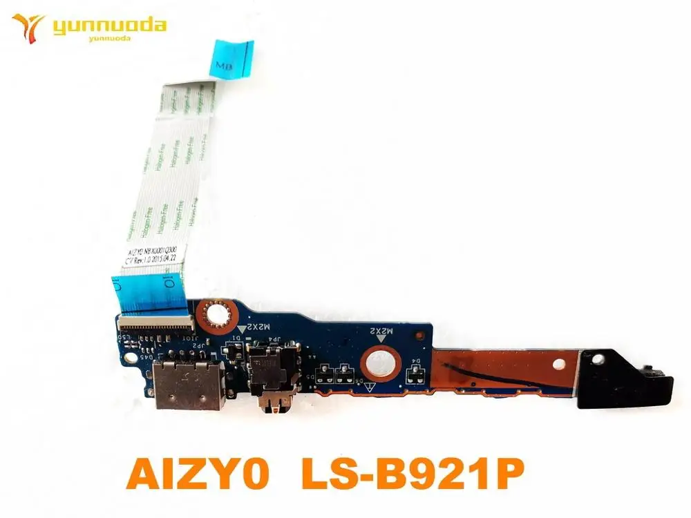Original for Lenovo YOGA 3 11 USB board Audio board Cable YOGA 3 11 AIZY0 LS-B921P tested good free shipping
Original for Lenovo YOGA 3 11 USB board Audio board Cable YOGA 3 11 AIZY0 LS-B921P tested good free shipping