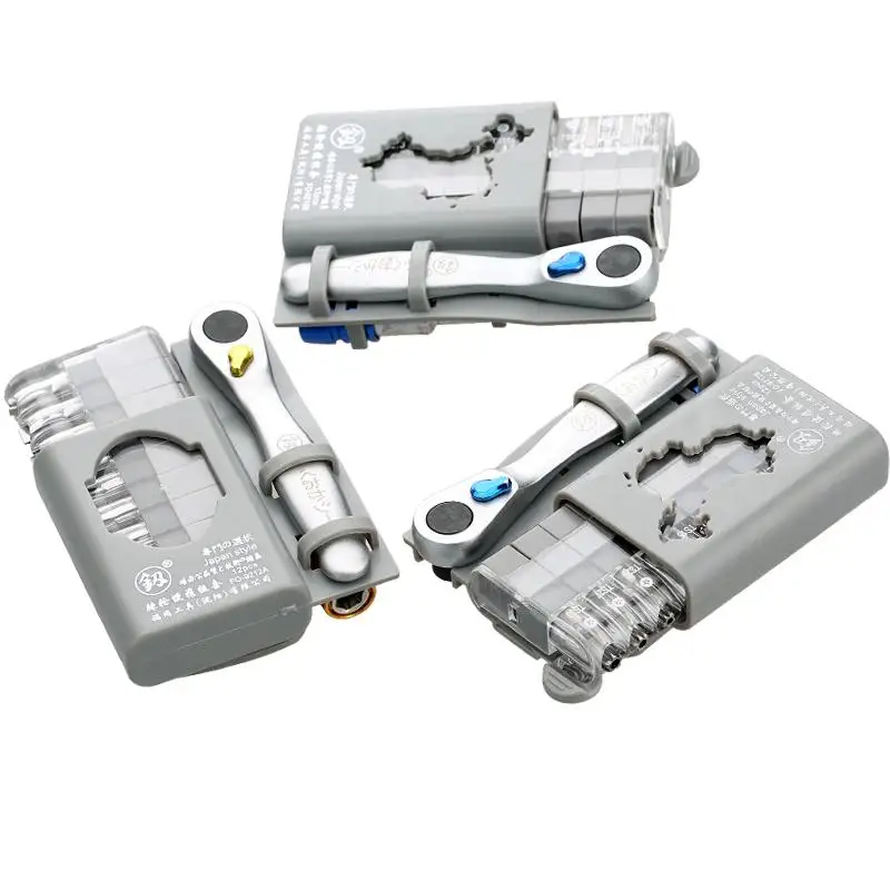 Mini Portable Ratchet Handle Wrench Set Quick Socket Ratchet Wrench Rod Screwdriver Bit Tool Contain 1x Ratchet Handle Wrench
Mini Portable Ratchet Handle Wrench Set Quick Socket Ratchet Wrench Rod Screwdriver Bit Tool Contain 1x Ratchet Handle Wrench