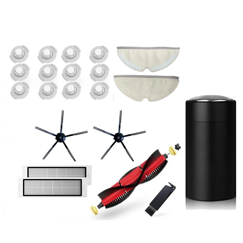 1 Set Detachable Main Brush, Silicon Side Brush Washable Filter & 1 Set Mini Size Electric Shaver Portable Razor
1 Set Detachable Main Brush, Silicon Side Brush Washable Filter & 1 Set Mini Size Electric Shaver Portable Razor