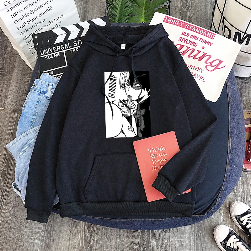 Manga Hoodie Japan Anime My Hero Academia Todoroki Shoto Sweatshirt Harajuku Streetwear Women Oversized Winter Male Sweatshirt
Manga Hoodie Japan Anime My Hero Academia Todoroki Shoto Sweatshirt Harajuku Streetwear Women Oversized Winter Male Sweatshirt