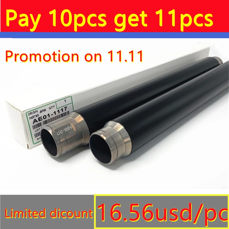 Original Upper Fuser Heat Roller AE01-1117 For Ricoh Aficio 2075 2051 2060 MP 5500 6000 6500 7000 7001 7500 7502 8000 8001 9002
Original Upper Fuser Heat Roller AE01-1117 For Ricoh Aficio 2075 2051 2060 MP 5500 6000 6500 7000 7001 7500 7502 8000 8001 9002