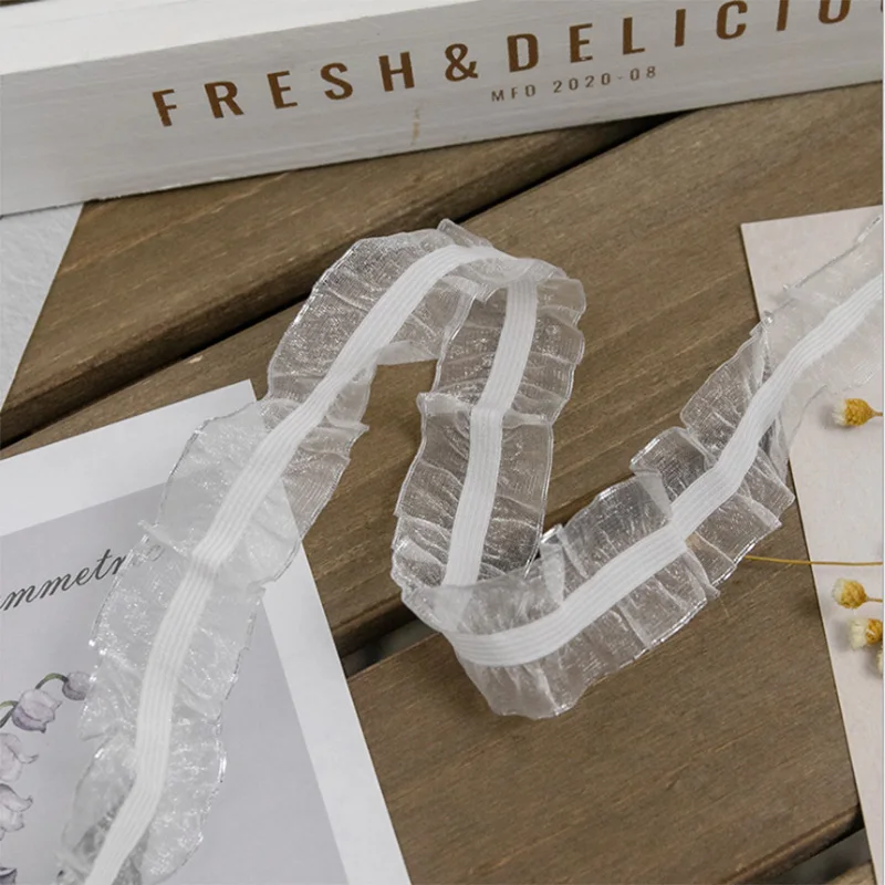 2.5CM Wide Modern Cotton White Embroidery Elastic Flower Lace Fabric Trim Ribbon DIY Sewing Applique Collar Guipure Dress Decor
2.5CM Wide Modern Cotton White Embroidery Elastic Flower Lace Fabric Trim Ribbon DIY Sewing Applique Collar Guipure Dress Decor