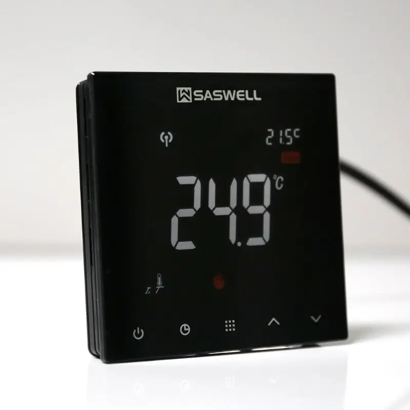 WIFI Thermostat for Water Floor Heating Room Temperature Controller 3A 7Days Weekly Programmable Touch Screen 100~240V
WIFI Thermostat for Water Floor Heating Room Temperature Controller 3A 7Days Weekly Programmable Touch Screen 100~240V