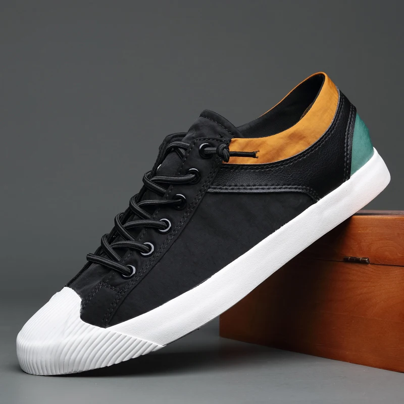 New Fashion Men's Casual Vulcanized Shoes British Fashion Stretch Belt Canvas Sneakers Breathable Soft Sole Sewing Flat Sole 
New Fashion Men's Casual Vulcanized Shoes British Fashion Stretch Belt Canvas Sneakers Breathable Soft Sole Sewing Flat Sole