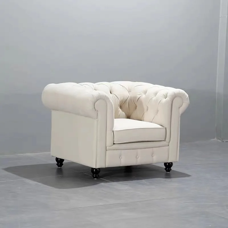 Modern Living Room Sofas Sectional Sofa Set Furniture White Leather Couch Single Seat Chesterfield Sofa
Modern Living Room Sofas Sectional Sofa Set Furniture White Leather Couch Single Seat Chesterfield Sofa
