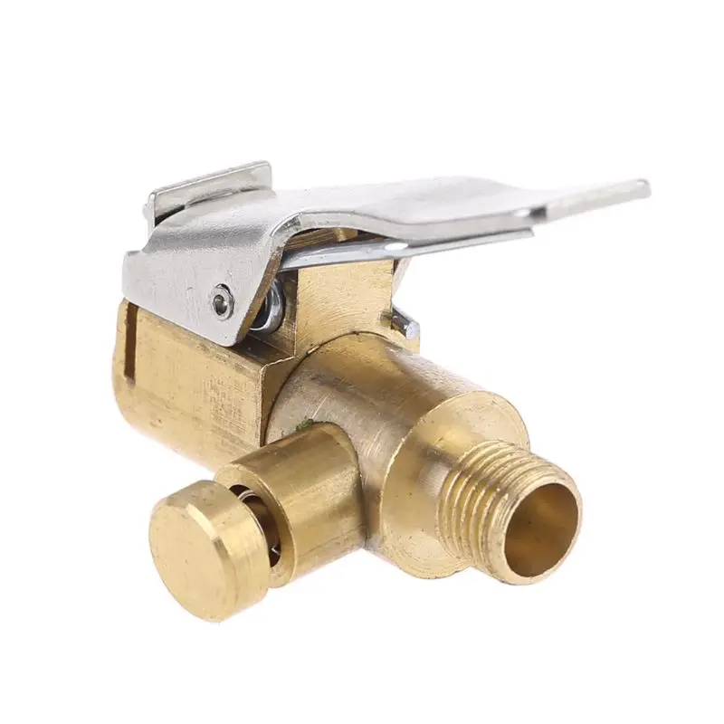 Car Tire Inflator Chuck Air Compressor Pump Lock On Nozzle Fine Thread Deflation G88A
Car Tire Inflator Chuck Air Compressor Pump Lock On Nozzle Fine Thread Deflation G88A