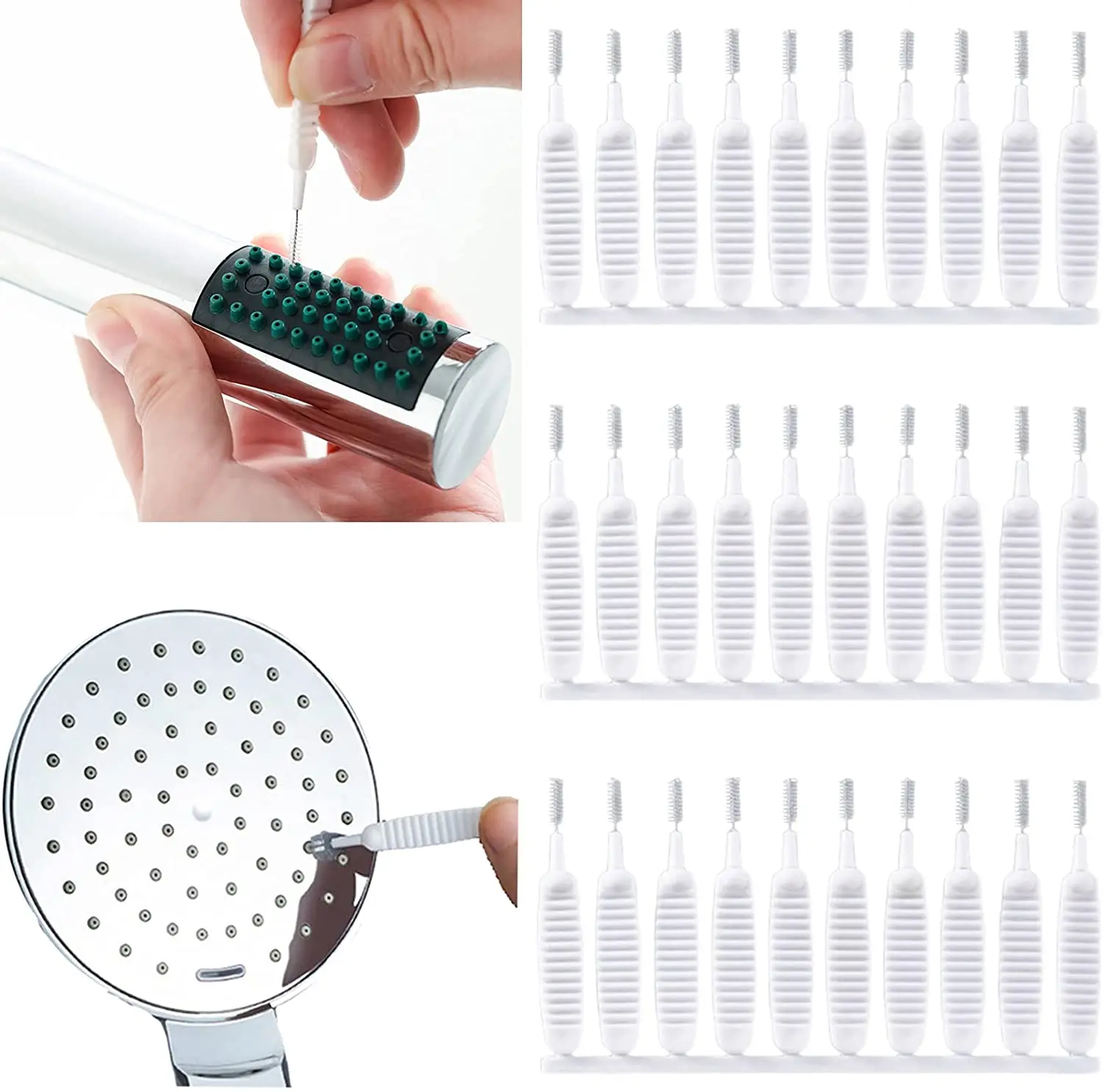 10/20pcs Shower Head Cleaning Brush Washing Anti-clogging Small Brush Pore Gap Cleaning Brush For Kitchen Toilet Phone Hole
10/20pcs Shower Head Cleaning Brush Washing Anti-clogging Small Brush Pore Gap Cleaning Brush For Kitchen Toilet Phone Hole