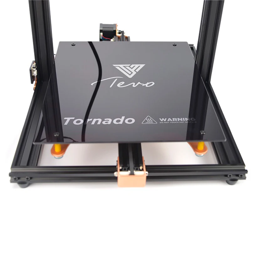 

3D Printer HotBed Silicon Heated Bed 300*300mm 110V/220V with Black Glass and Build Surface for TEVO Tornado