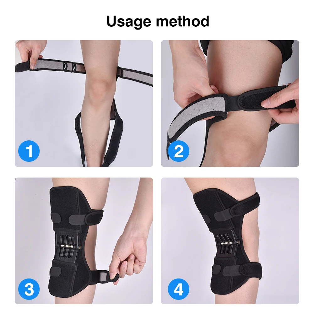Knee Booster Joint Support Non-Slip Power Lift Knee Pads Powerful Rebound Spring Force Knee Booster Stabilizer Support
Knee Booster Joint Support Non-Slip Power Lift Knee Pads Powerful Rebound Spring Force Knee Booster Stabilizer Support