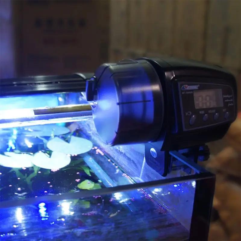 Adjustable Aquarium Automatic Fish Tank Pond Feeder Feeding Automatic Timer with LCD K3NA
Adjustable Aquarium Automatic Fish Tank Pond Feeder Feeding Automatic Timer with LCD K3NA