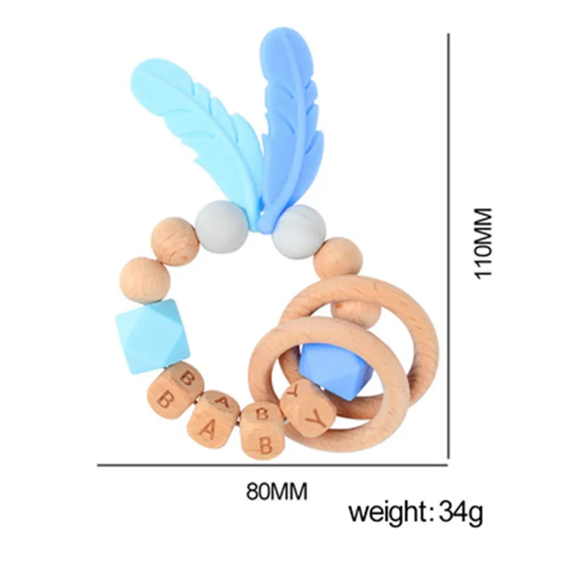 Baby Animal Teether Pacifier Clip Polyester Clip Wooden baby Circle Beads Pacifier Toy Colorful Cotton DIY Chain For Infant Gift
Baby Animal Teether Pacifier Clip Polyester Clip Wooden baby Circle Beads Pacifier Toy Colorful Cotton DIY Chain For Infant Gift